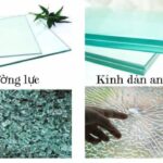 kính thường vs kính dán an toàn
