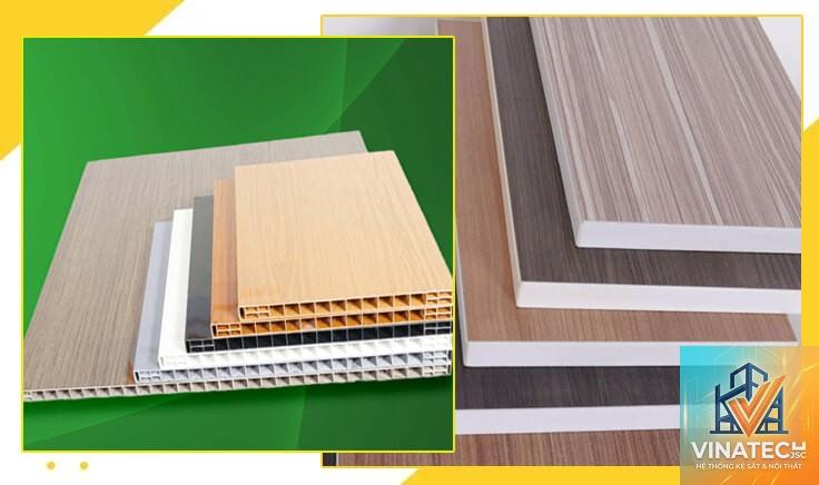 mdf vs ván nhựa