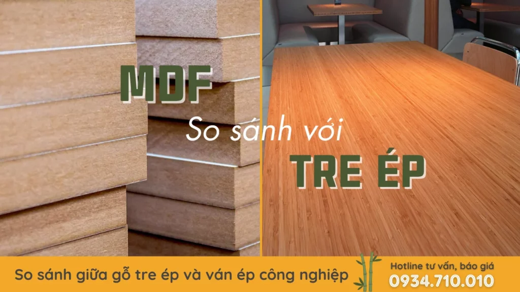 mdf vs ván tre ép