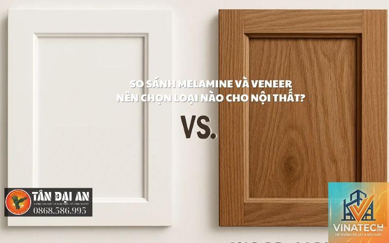 melamine vs veneer tự nhiên - Image 4
