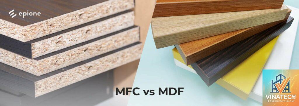 mfc vs ván nhựa