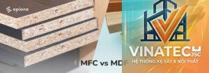 mfc vs ván nhựa