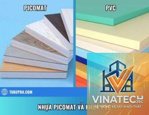 nhựa pvc vs picomat