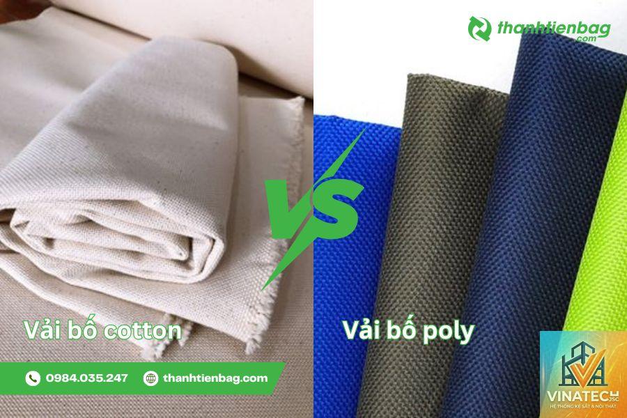 vải bố vs vải polyester - Image 4