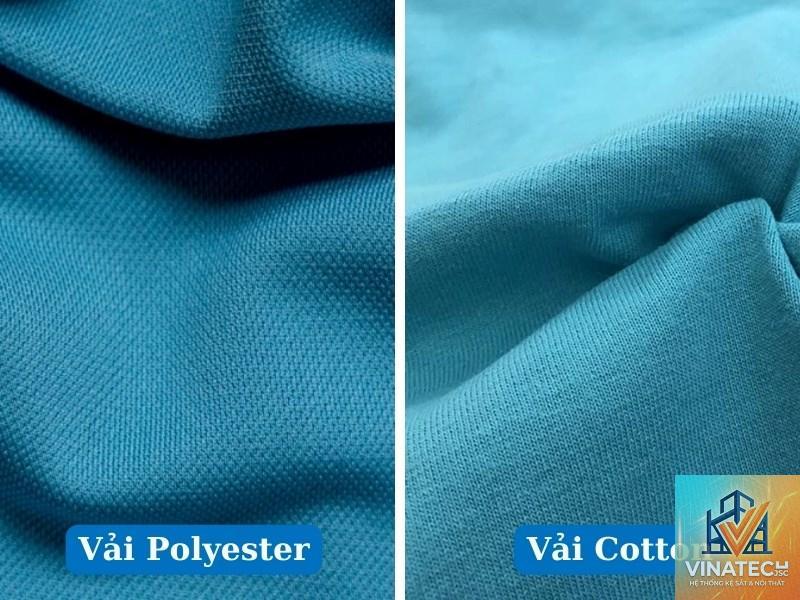 vải cotton vs vải polyester - Image 1