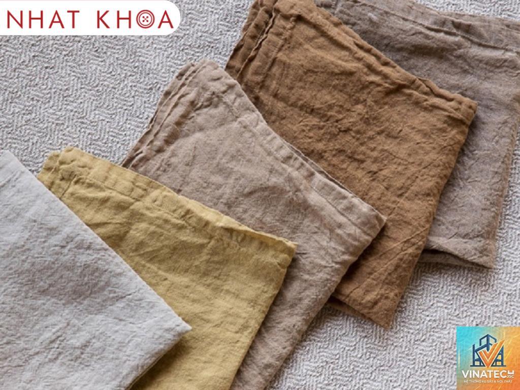 vải linen vs vải polyester - Image 1
