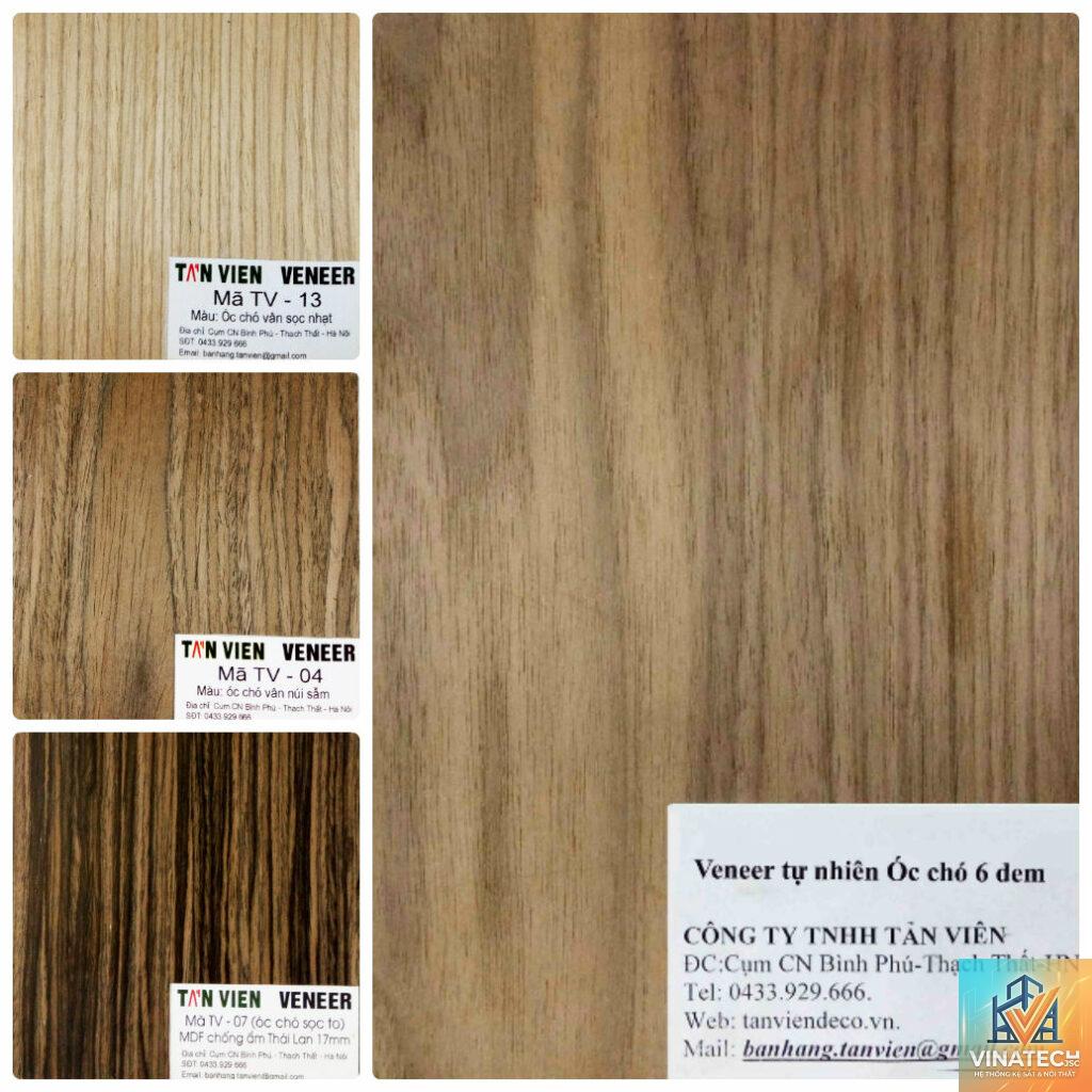 veneer tự nhiên vs veneer kỹ thuật